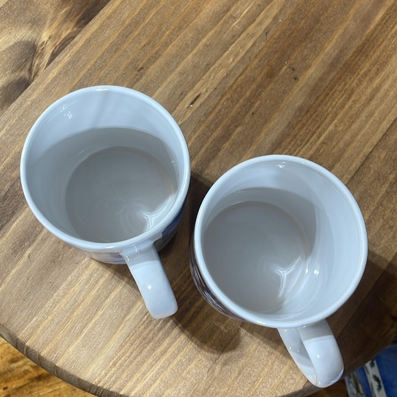 Set of 2 Time for Snow Fun Ceramic Christmas Coffee Mugs With Box - Picture 4 of 4